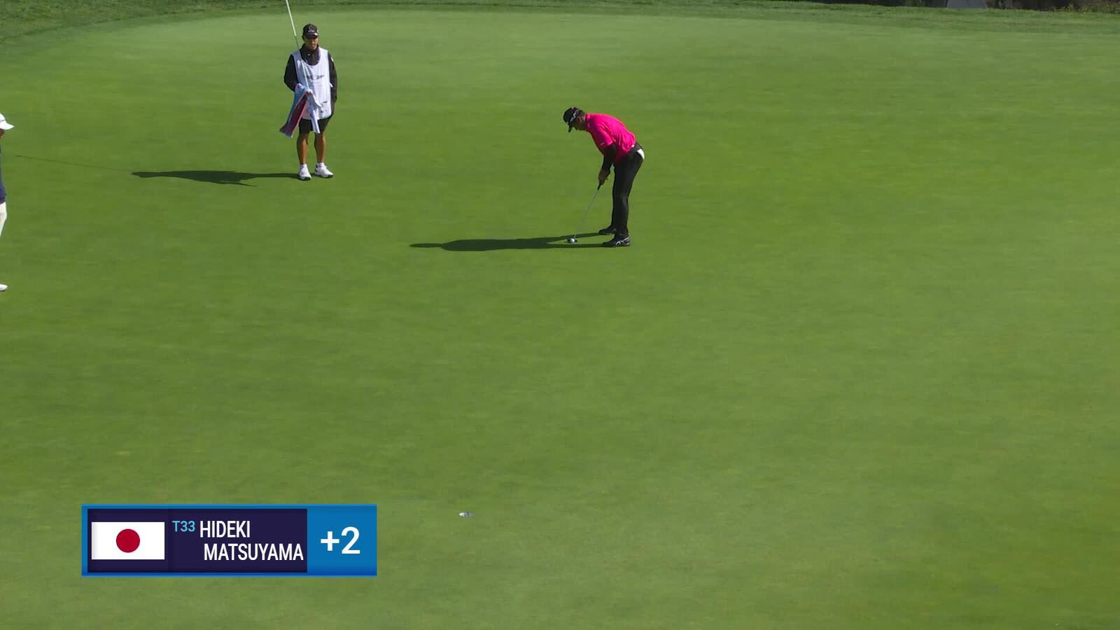 Hideki Matsuyama | Round 2 | 3rd hole | Shot 3 | 2025 Genesis