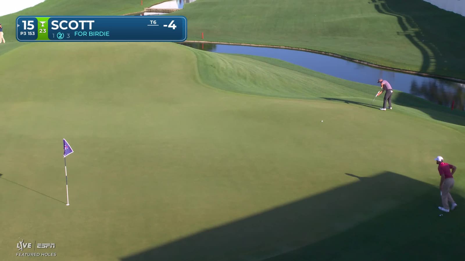 Adam Scott | Round 2 | 15th hole | Shot 2 | 2026 Texas Children's