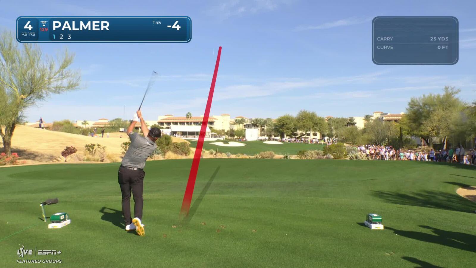Ryan Palmer | Round 3 | 4th hole | Shot 1 | 2025 WM Phoenix Open