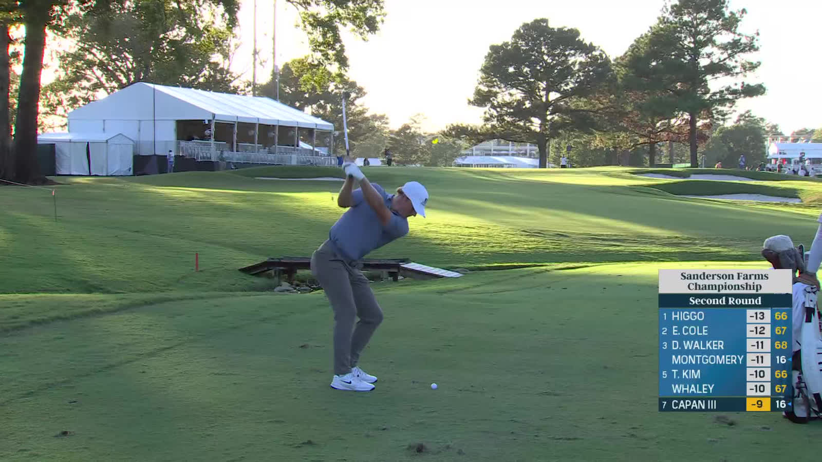 Frankie Capan III | Round 2 | 8th hole | Shot 2 | 2025 Sanderson Farms