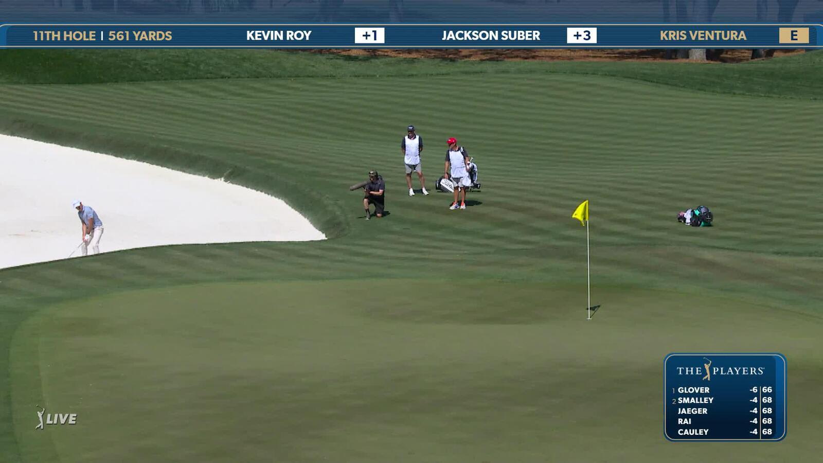 Kristoffer Ventura | Round 1 | 11th hole | Shot 4 | 2025 THE PLAYERS