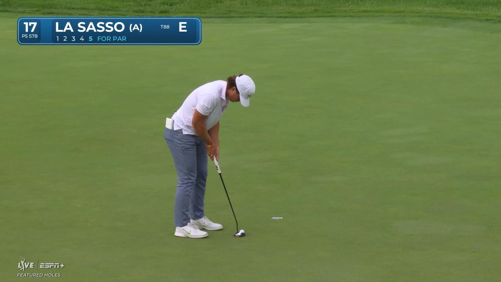 Michael La Sasso | Round 1 | 17th hole | Shot 5 | 2025 Rocket Classic