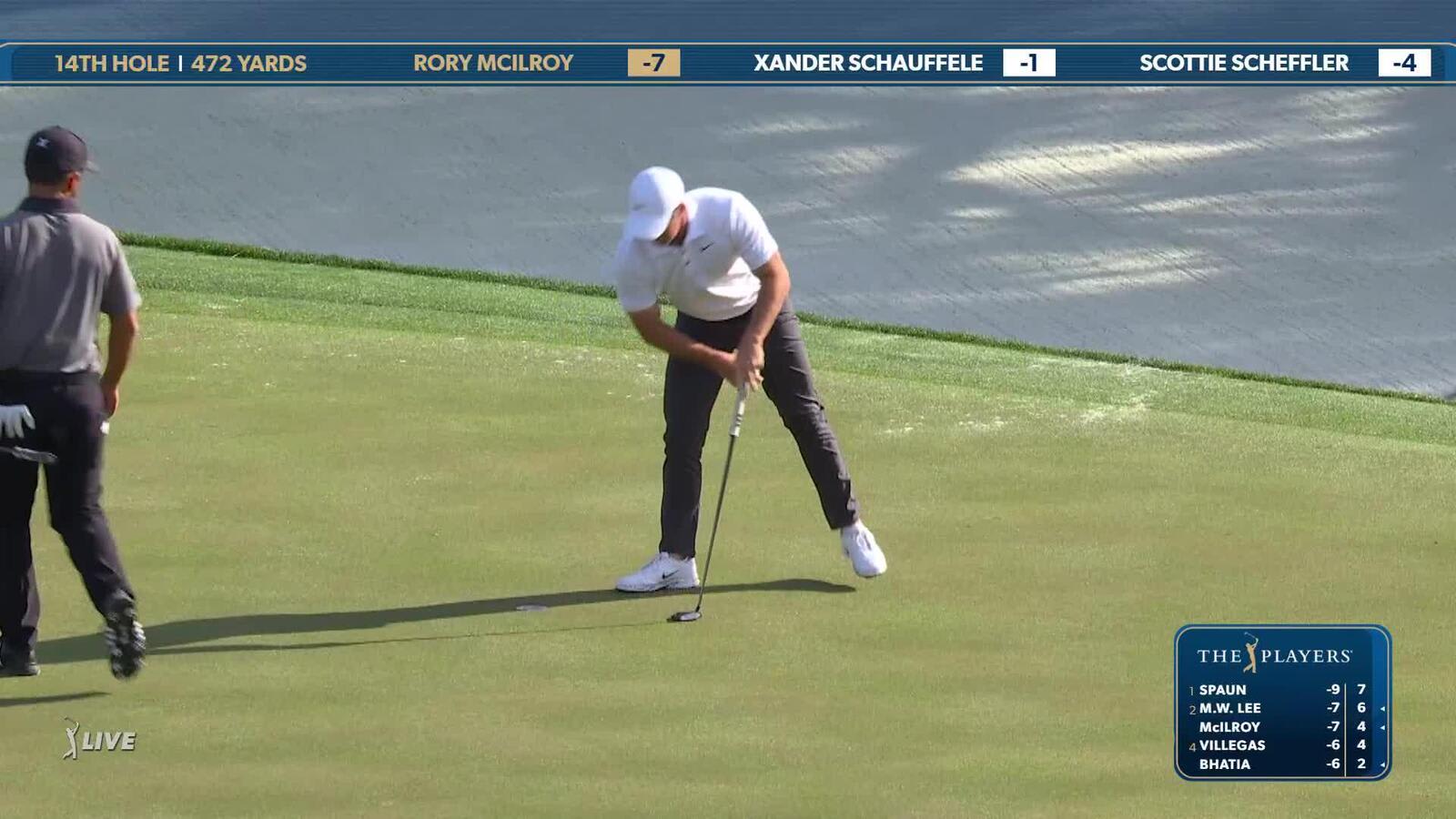 Rory McIlroy | Round 2 | 14th hole | Shot 3 | 2025 THE PLAYERS