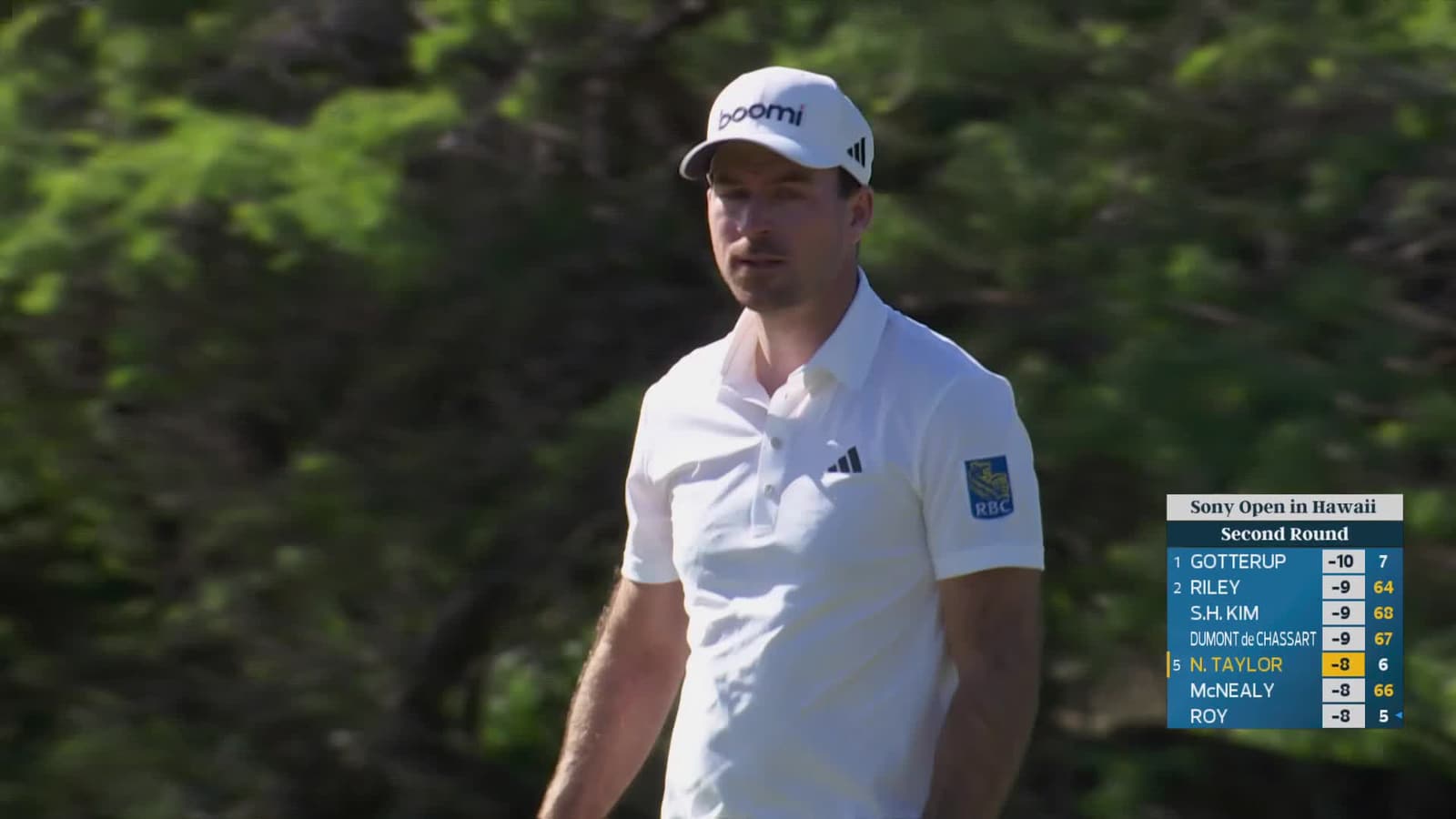 Nick Taylor | Round 2 | 7th hole | Shot 2 | 2026 Sony Open
