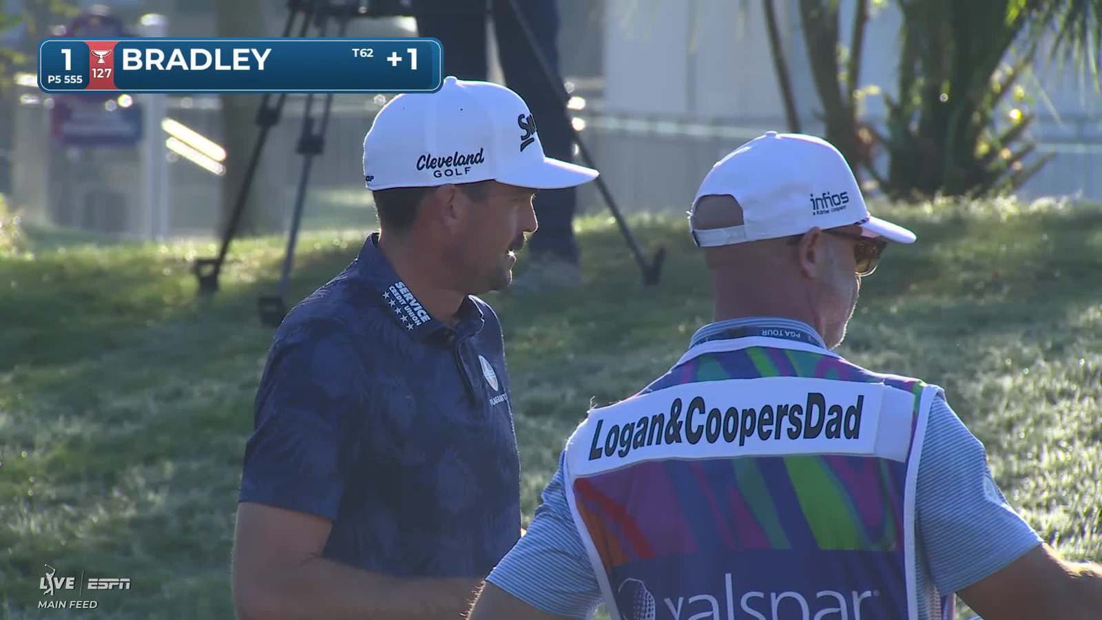 Keegan Bradley | Round 4 | 1st hole | Shot 3 | 2026 Valspar