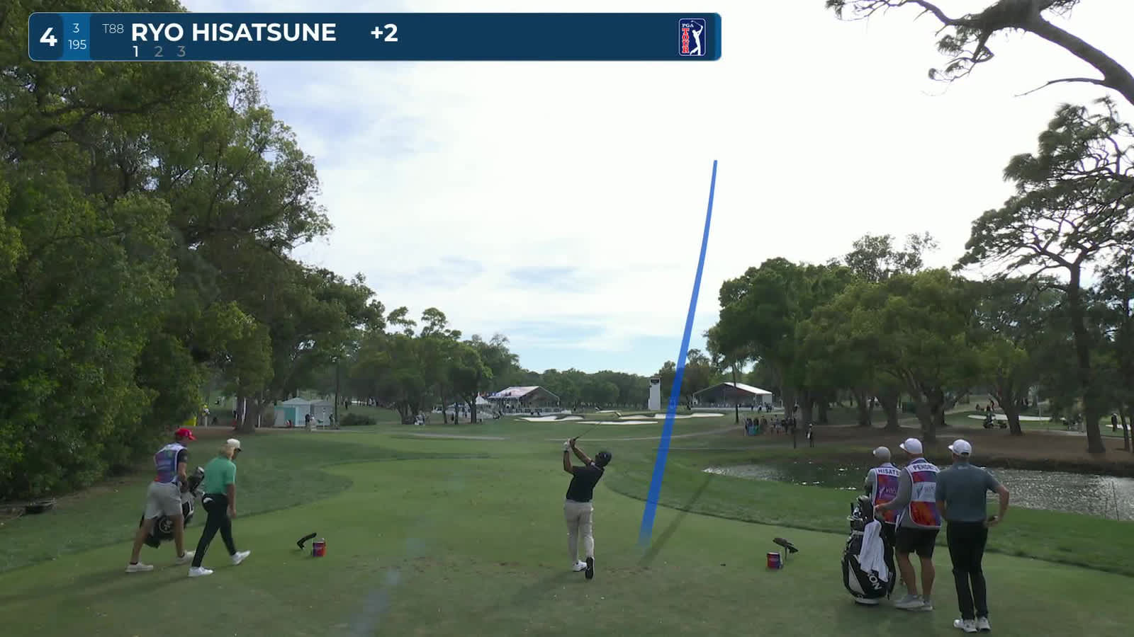 Ryo Hisatsune | Round 1 | 4th hole | Shot 1 | 2026 Valspar