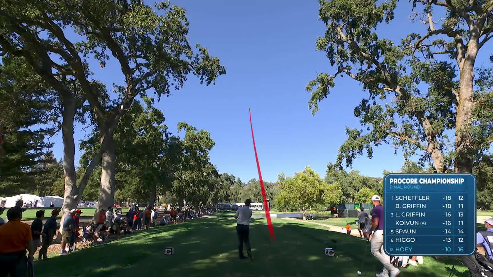 Rico Hoey | Round 4 | 17th hole | Shot 1 | 2025 Procore