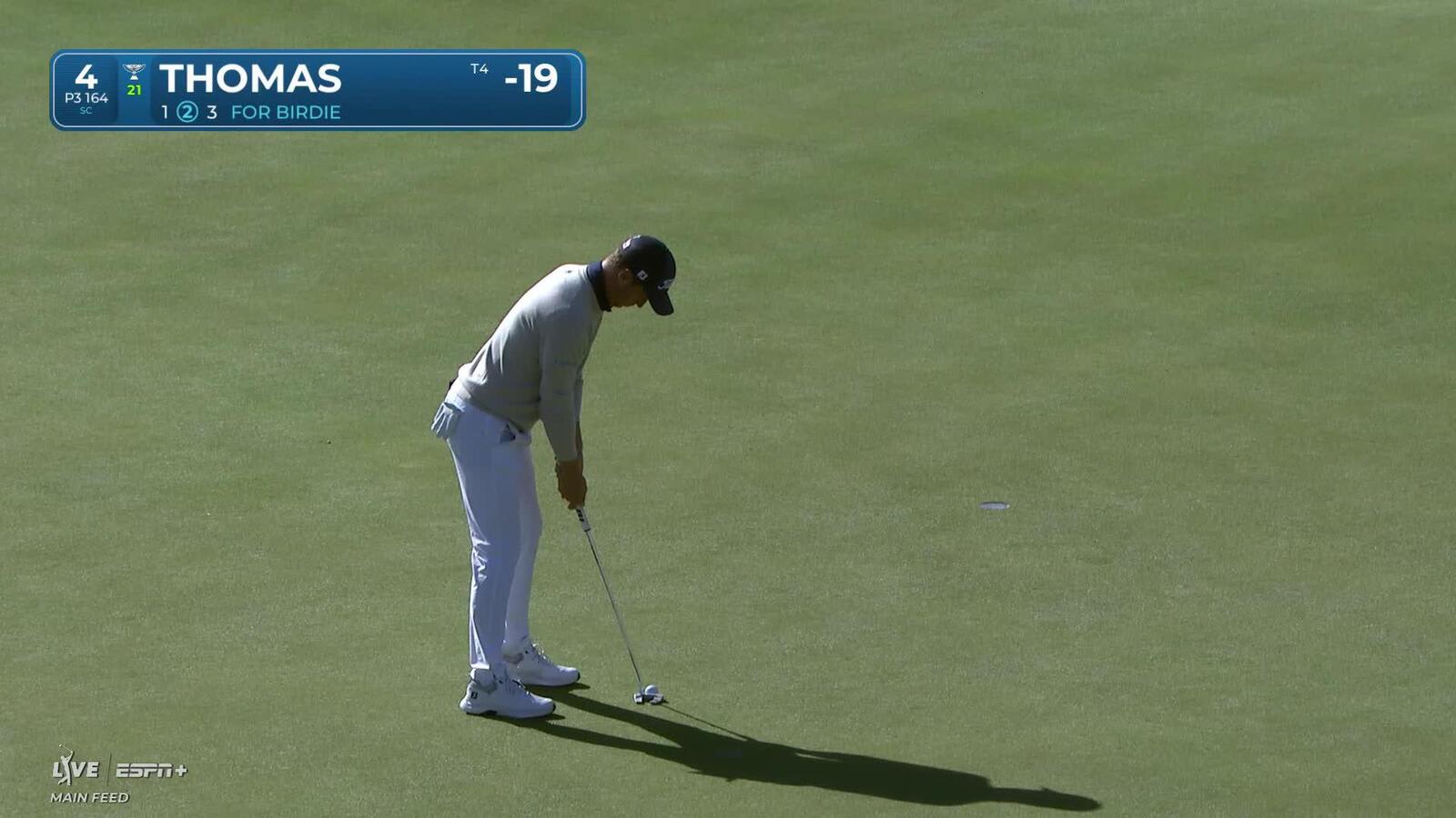 Justin Thomas | Round 4 | 4th hole | Shot 3 | 2025 The American Express