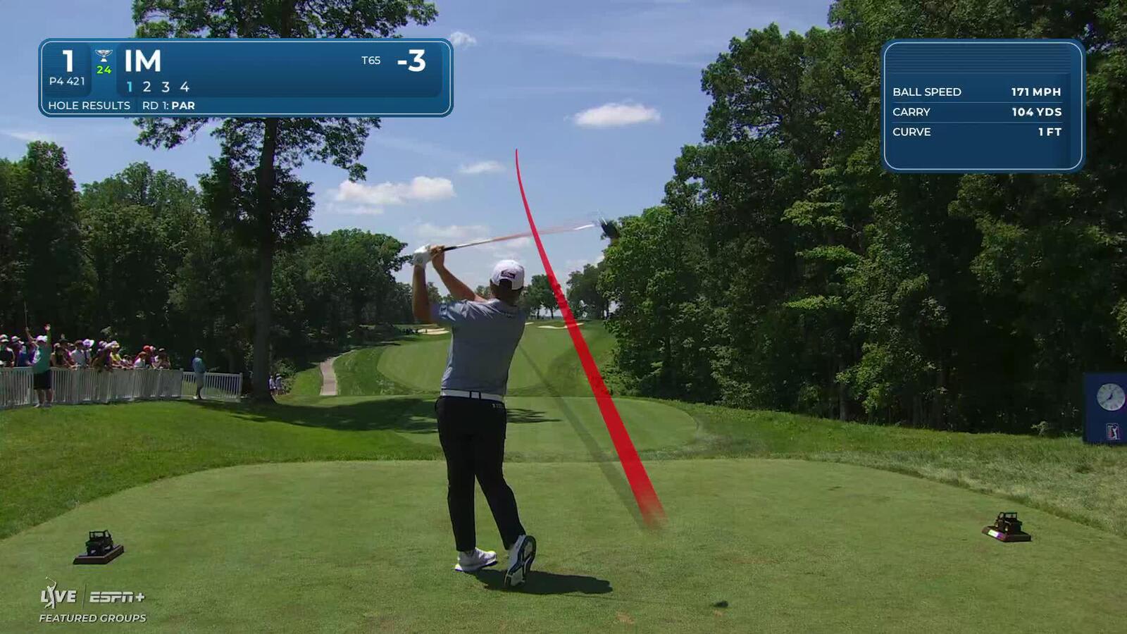 Sungjae Im | Round 2 | 1st hole | Shot 1 | 2025 John Deere