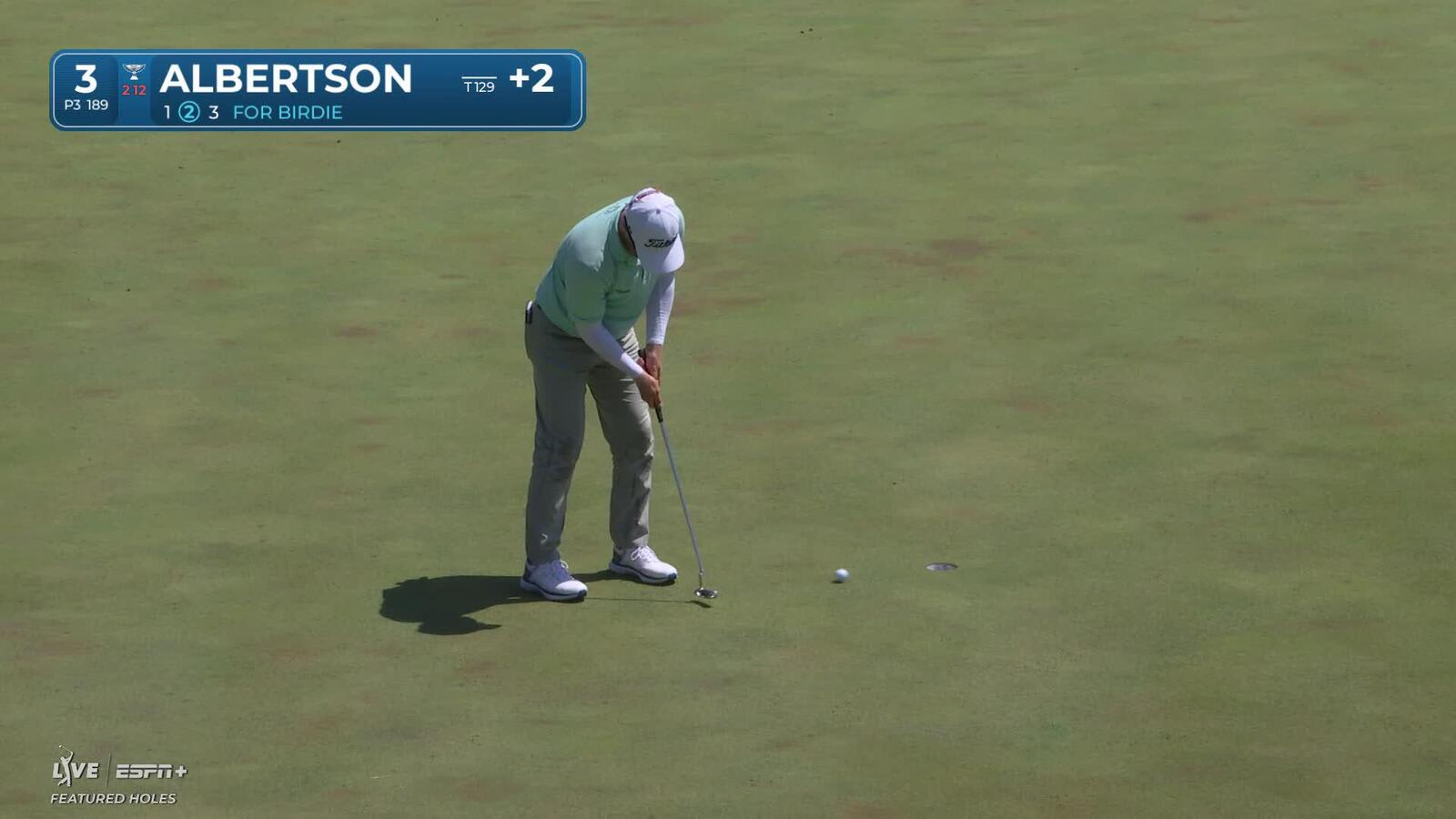 Anders Albertson | Round 2 | 3rd hole | Shot 2 | 2025 John Deere