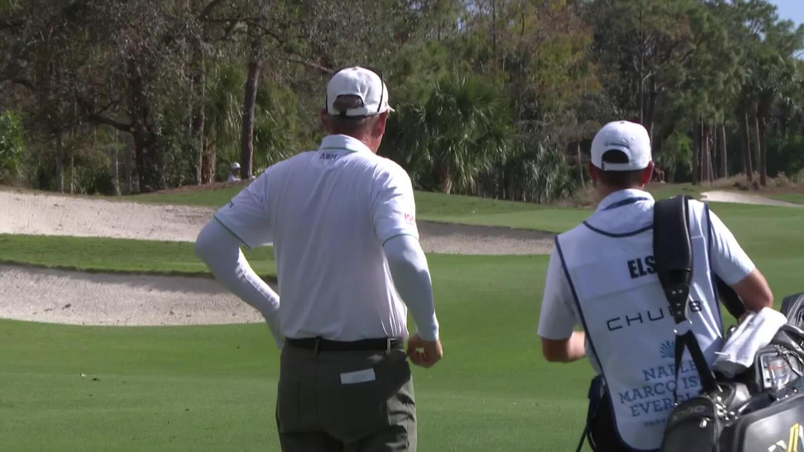 Ernie Els | Round 2 | 12th hole | Shot 2 | 2025 Chubb Classic