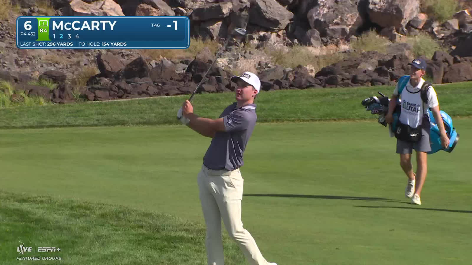 Matt McCarty | Round 1 | 6th hole | Shot 2 | 2025 Bank of Utah
