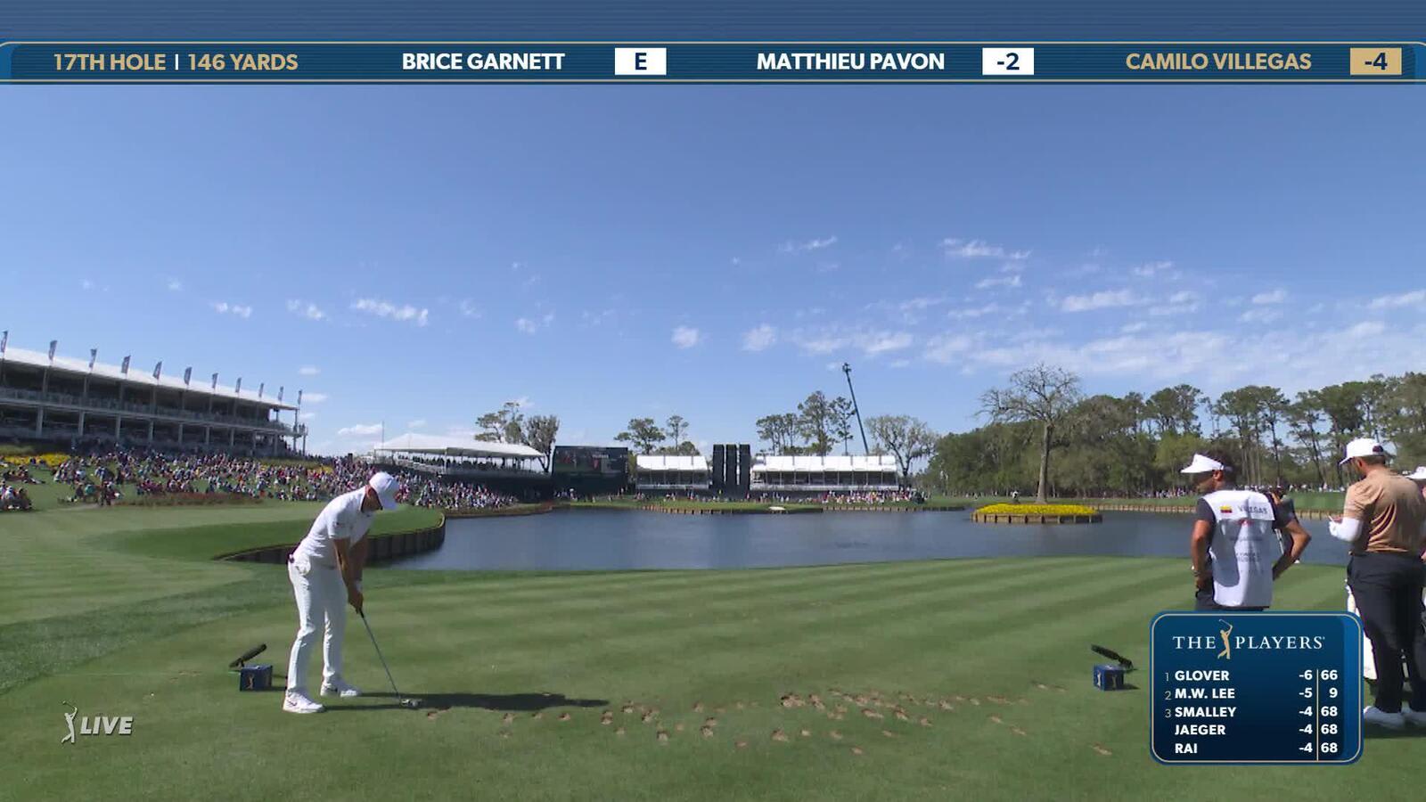 Camilo Villegas | Round 1 | 17th hole | Shot 1 | 2025 THE PLAYERS
