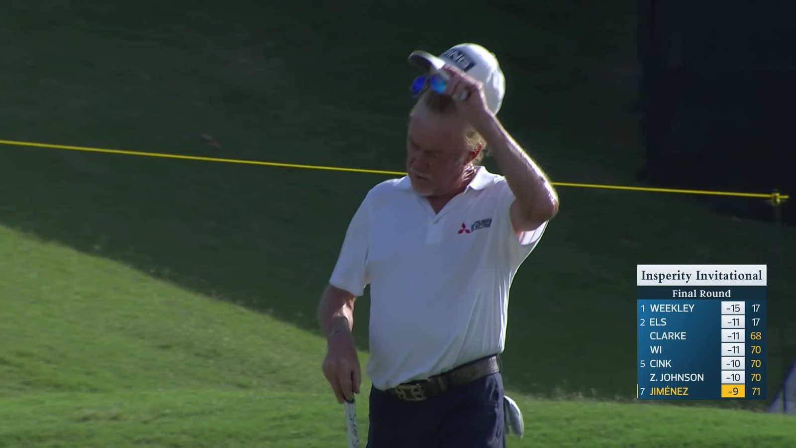 Miguel Angel Jiménez | Round 3 | 18th hole | Shot 4 | 2026 Insperity Invit