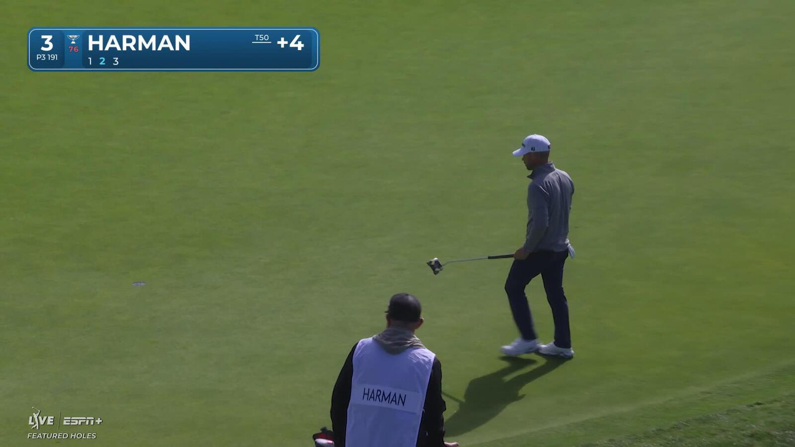 Brian Harman | Round 2 | 3rd hole | Shot 2 | 2025 Genesis