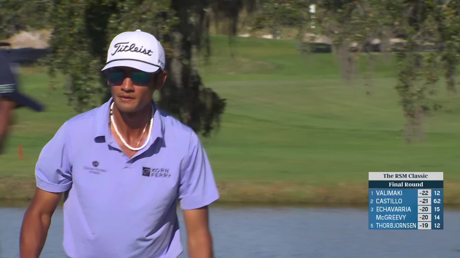 Ricky Castillo | Round 4 | 18th hole | Shot 4 | 2025 The RSM Classic