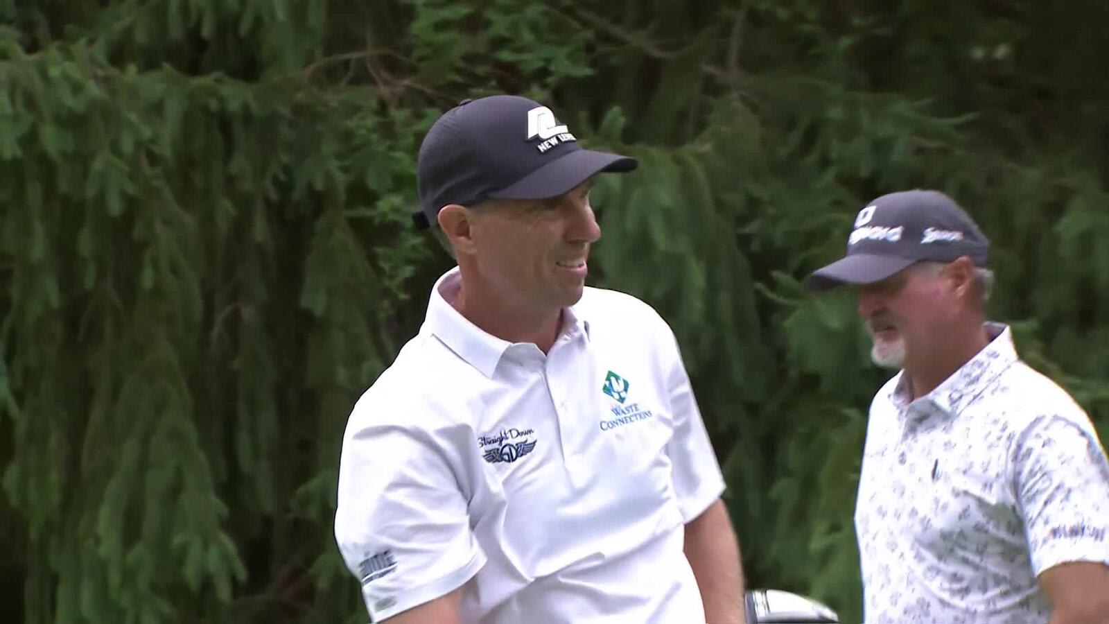 Steven Alker | Round 1 | 16th hole | Shot 1 | 2025 Kaulig Co. Championship