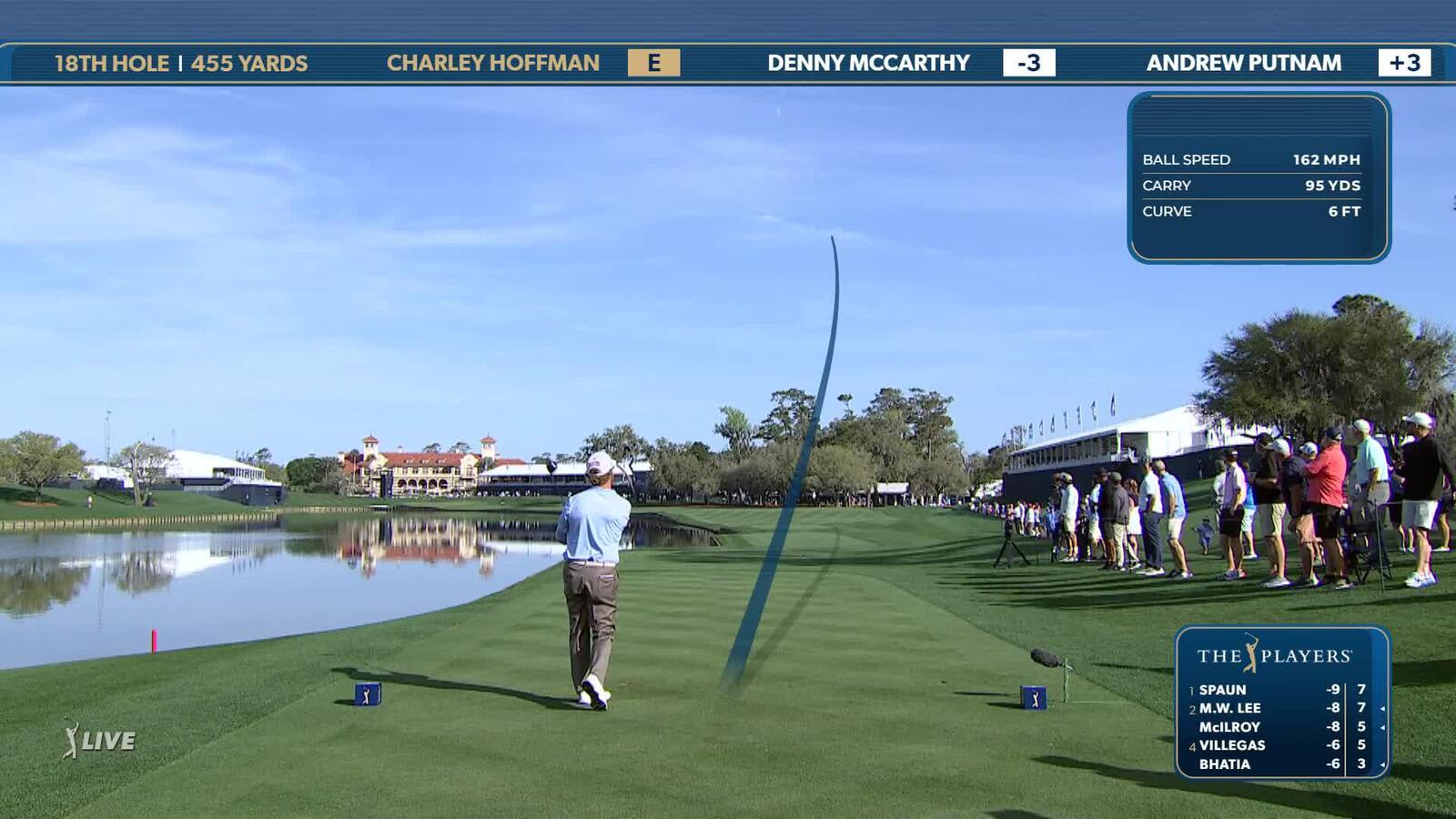 Charley Hoffman | Round 2 | 18th hole | Shot 1 | 2025 THE PLAYERS