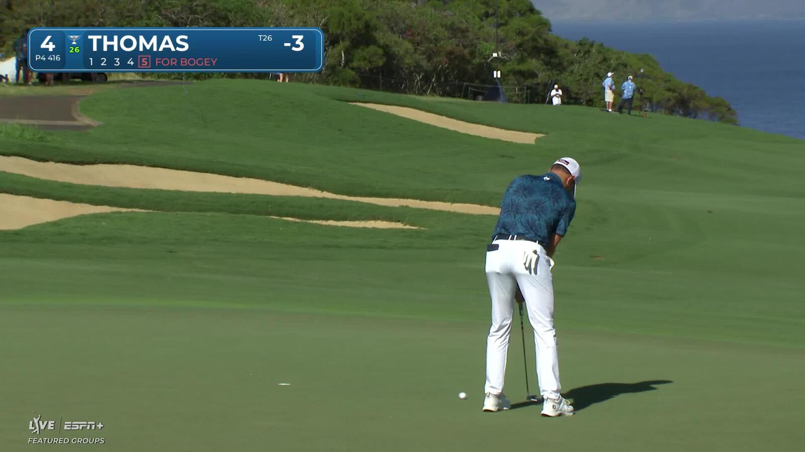 Justin Thomas | Round 2 | 4th hole | Shot 6 | 2025 The Sentry