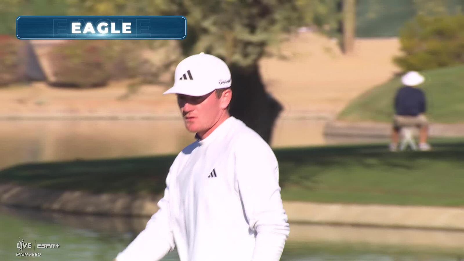 Nick Dunlap | Round 1 | 15th hole | Shot 3 | 2025 WM Phoenix Open