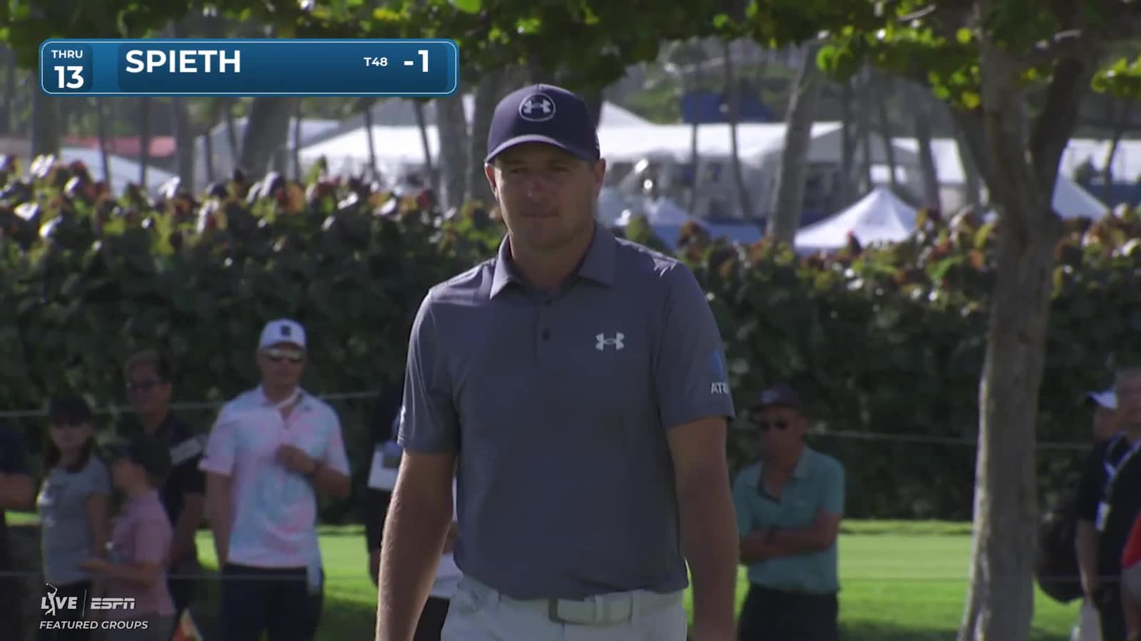 Jordan Spieth | Round 1 | 13th hole | Shot 5 | 2026 Sony Open