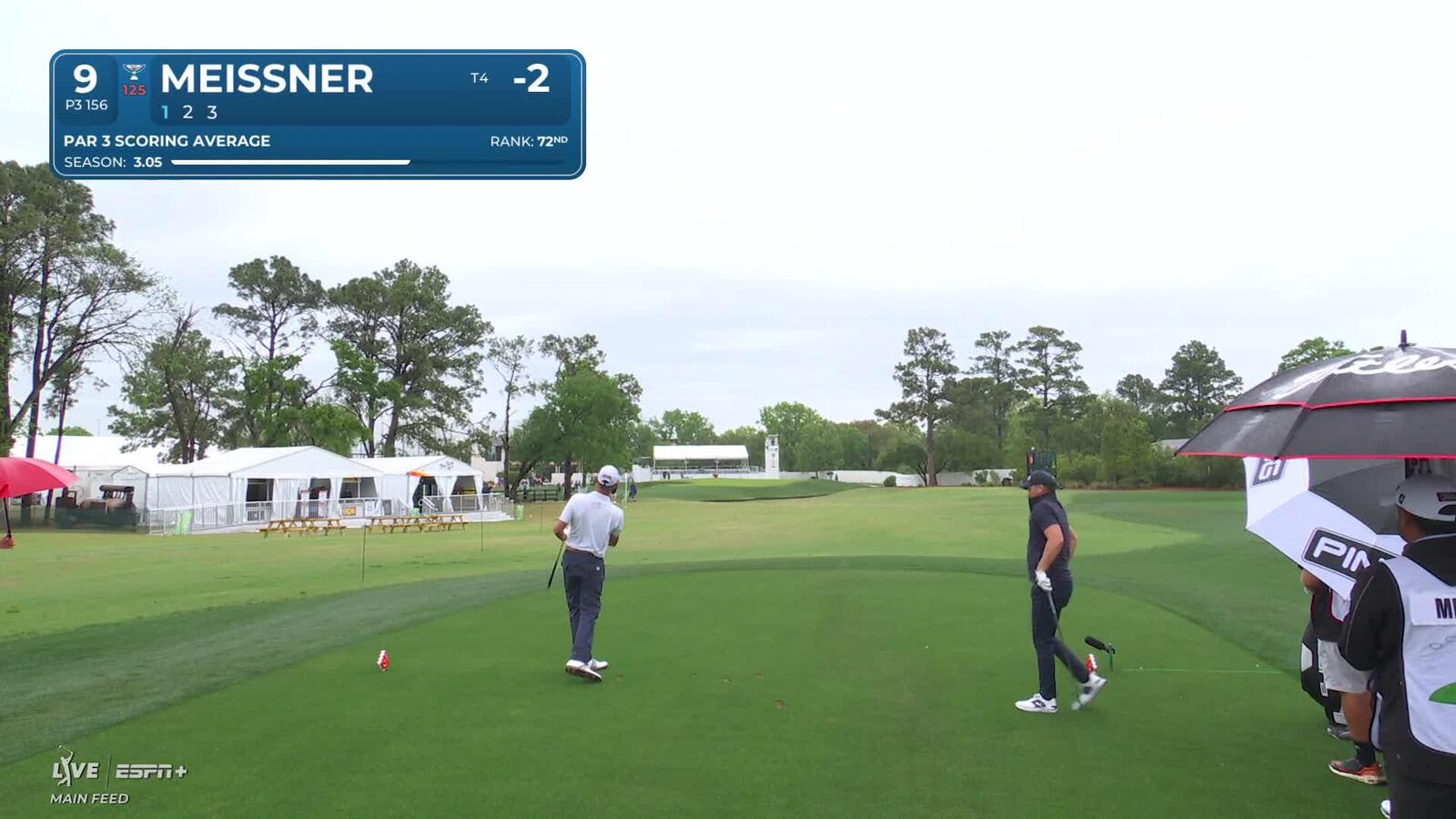Mac Meissner | Round 1 | 9th hole | Shot 1 | 2025 Houston Open