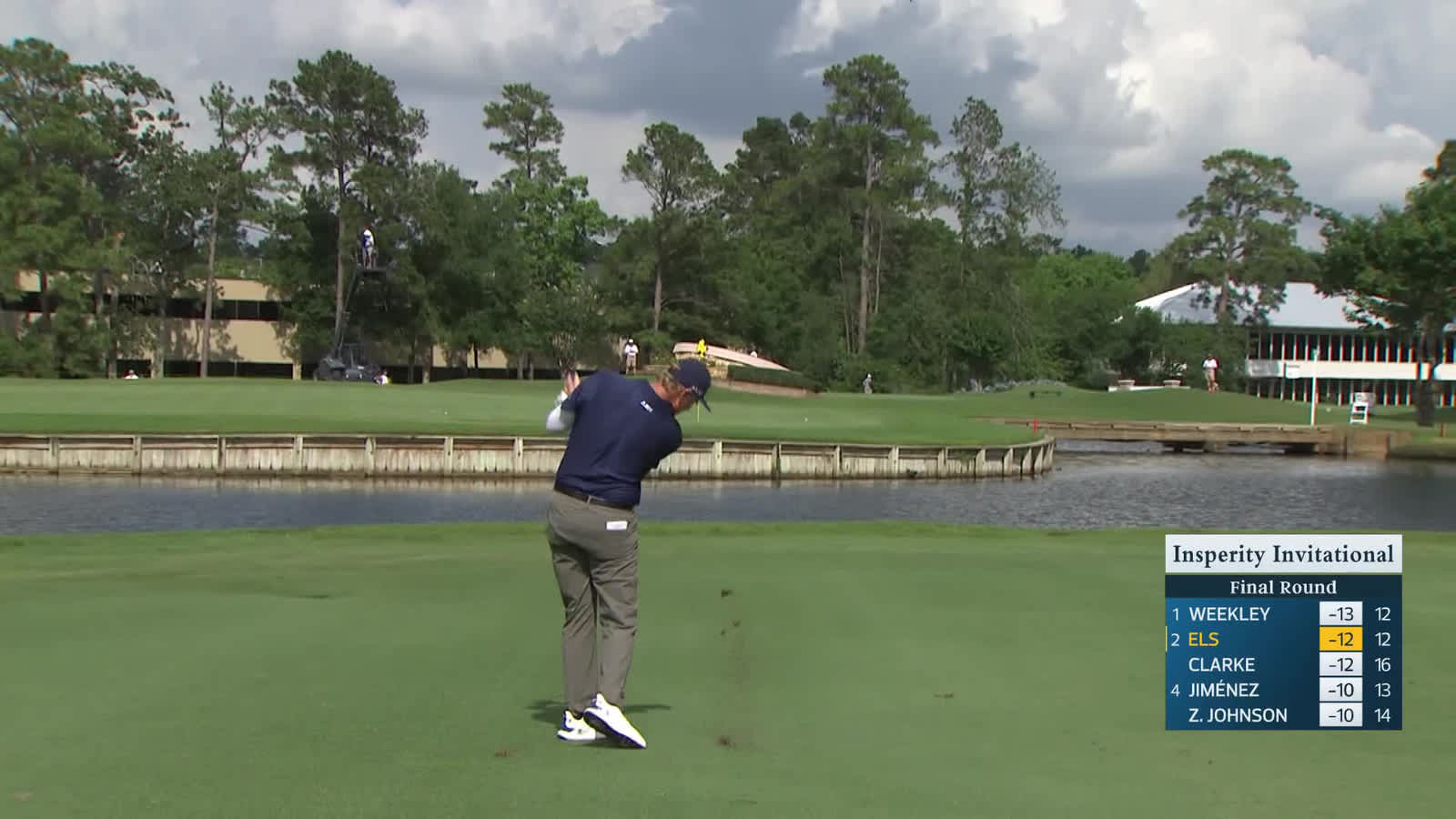 Ernie Els | Round 3 | 13th hole | Shot 3 | 2026 Insperity Invit