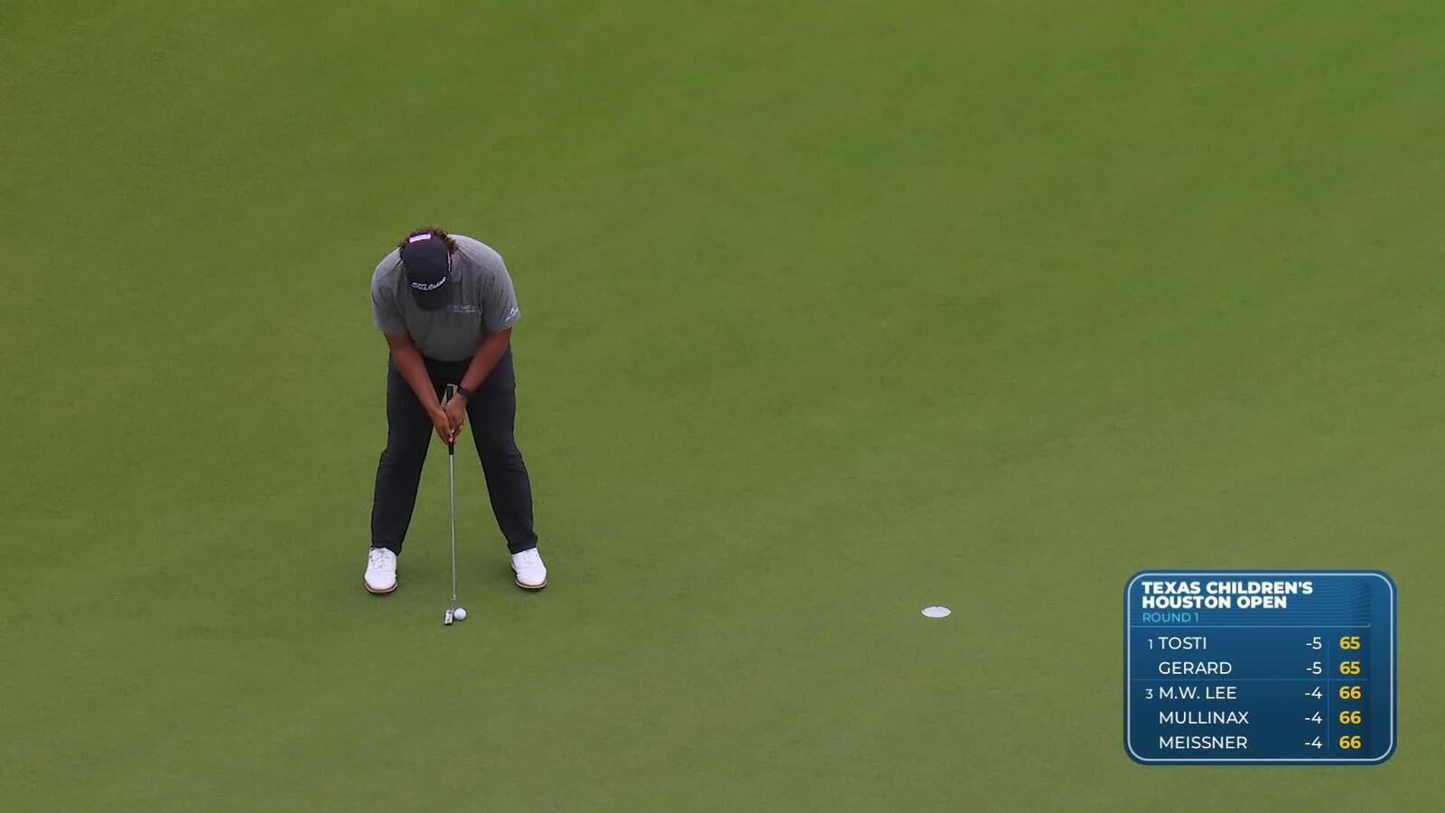 Aldrich Potgieter | Round 1 | 18th hole | Shot 4 | 2025 Houston Open