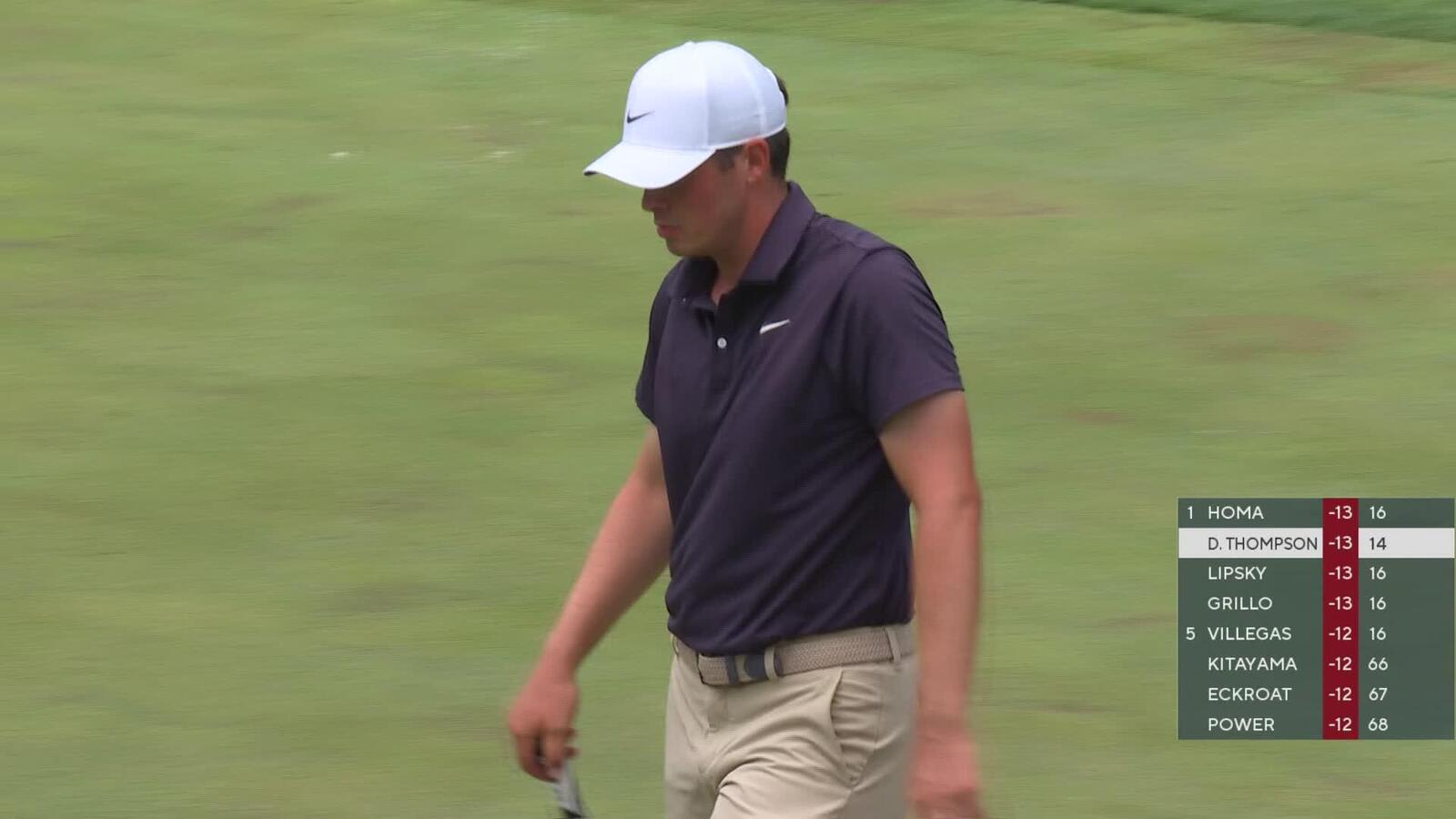 Davis Thompson | Round 3 | 15th hole | Shot 4 | 2025 John Deere