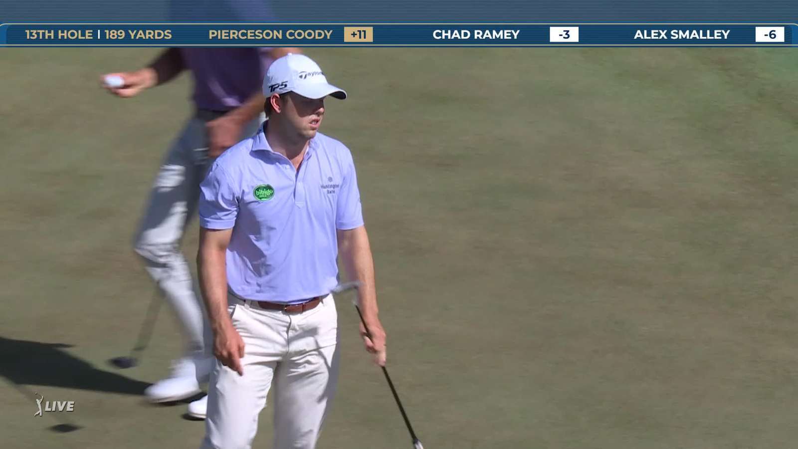 Pierceson Coody | Round 2 | 13th hole | Shot 3 | 2026 THE PLAYERS