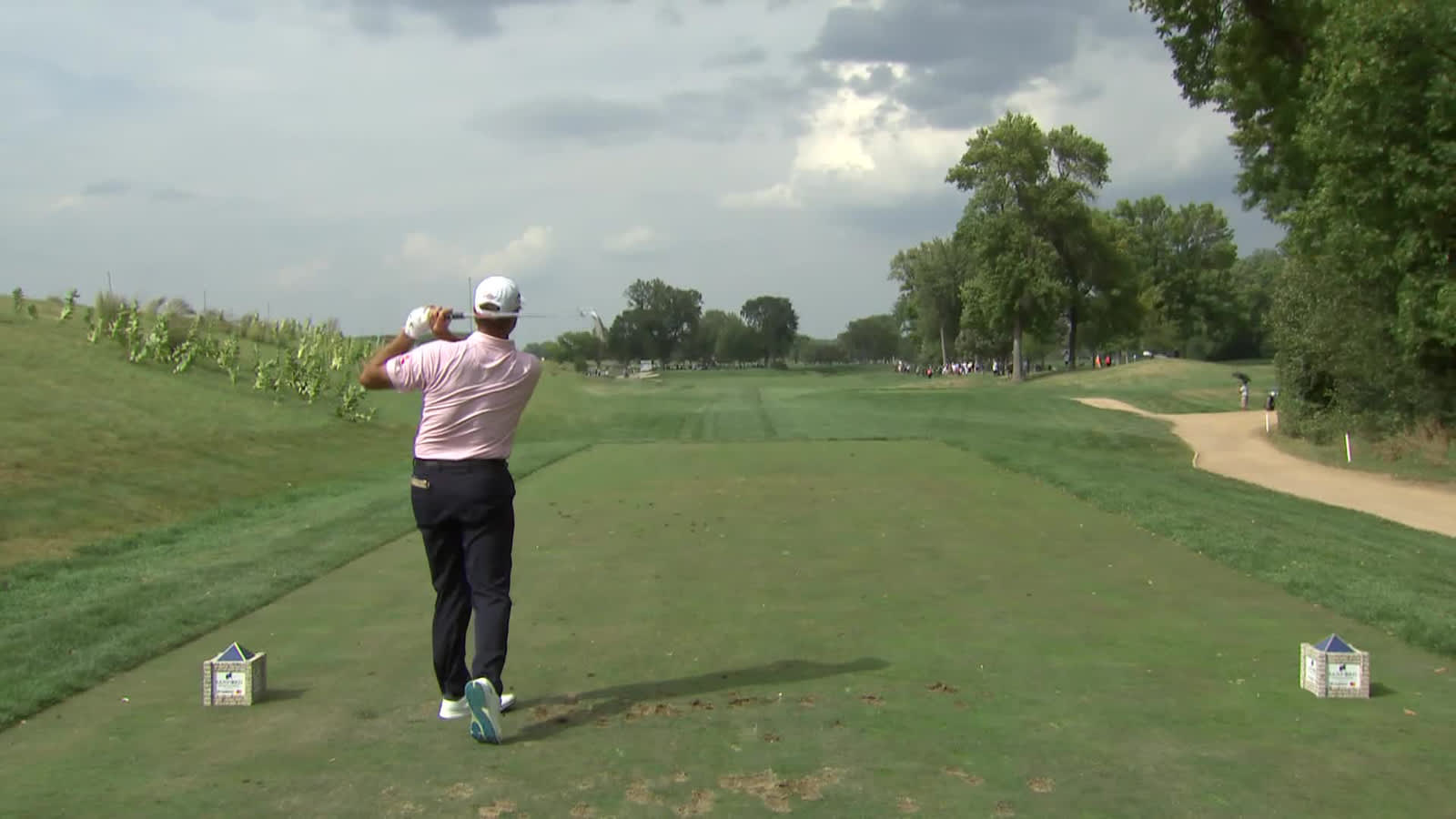Retief Goosen | Round 3 | 14th hole | Shot 1 | 2025 Sanford Int