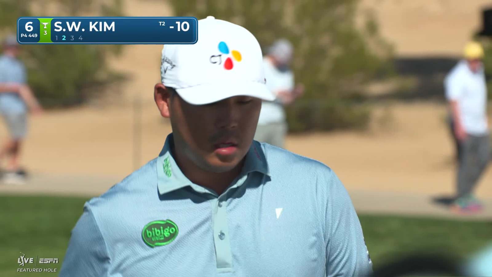 Si Woo Kim | Round 3 | 6th hole | Shot 2 | 2026 WM Phoenix Open