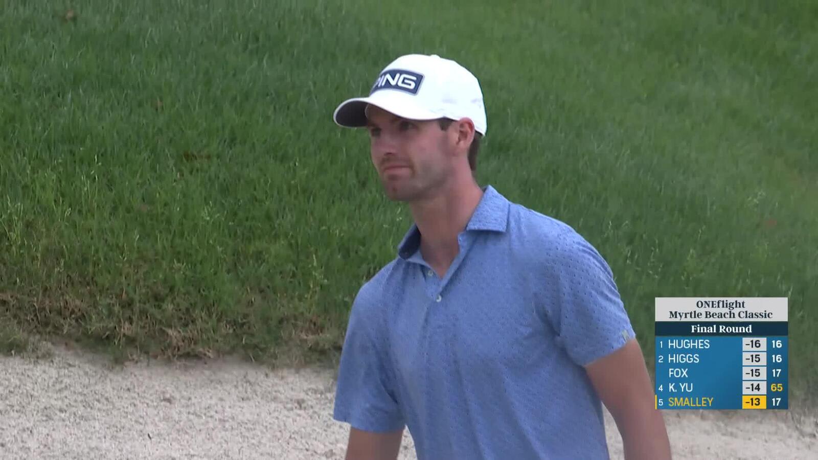 Alex Smalley | Round 4 | 18th hole | Shot 3 | 2025 ONEflight Myrtle