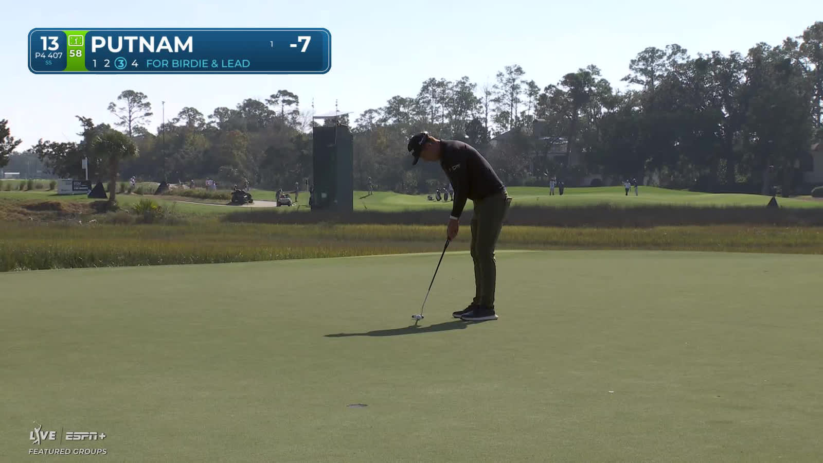 Andrew Putnam | Round 1 | 13th hole | Shot 4 | 2025 The RSM Classic