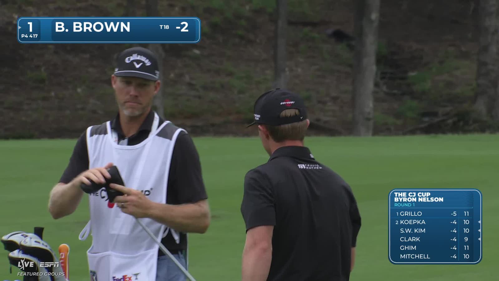Blades Brown | Round 1 | 1st hole | Shot 2 | 2026 THE CJ CUP