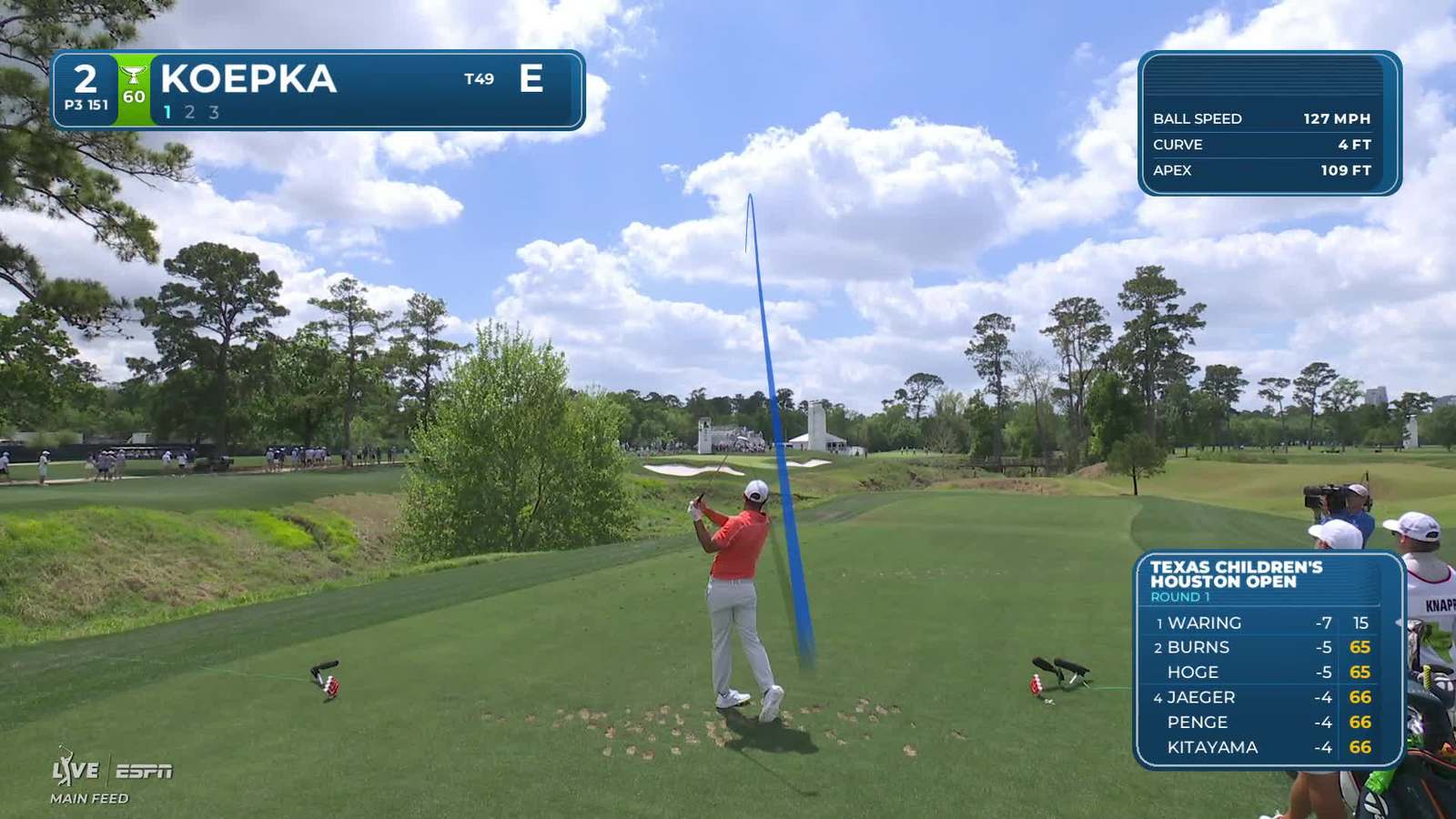 Brooks Koepka | Round 1 | 2nd hole | Shot 1 | 2026 Texas Children's