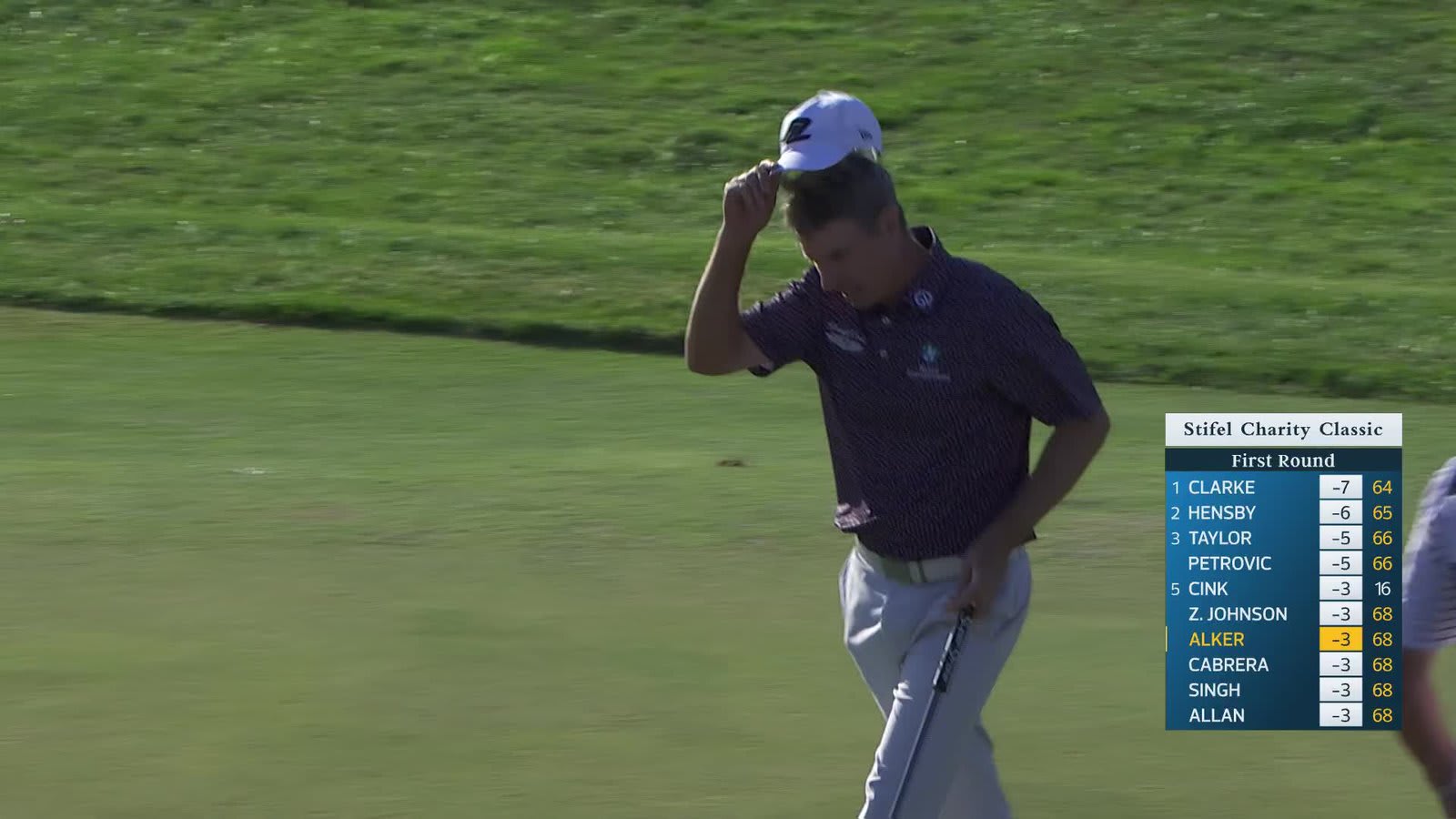 Steven Alker | Round 1 | 18th hole | Shot 4 | 2026 Stifel
