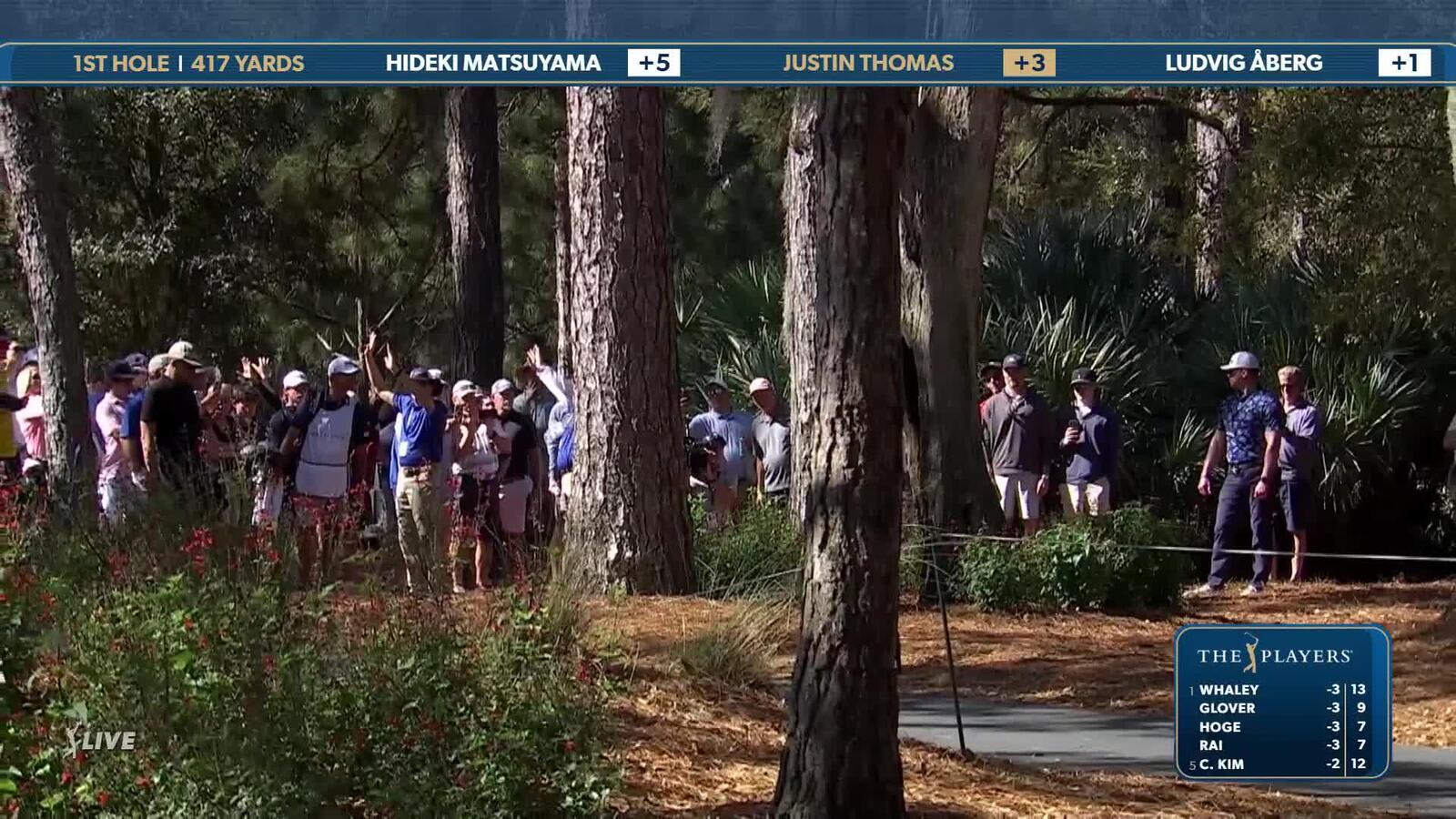 Justin Thomas | Round 1 | 1st hole | Shot 2 | 2025 THE PLAYERS