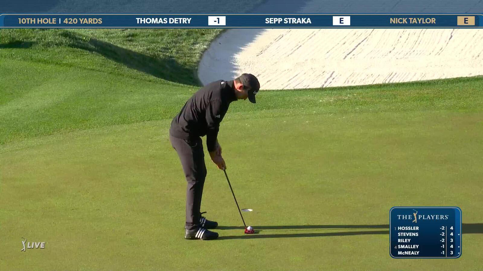 Nick Taylor | Round 1 | 10th hole | Shot 4 | 2025 THE PLAYERS