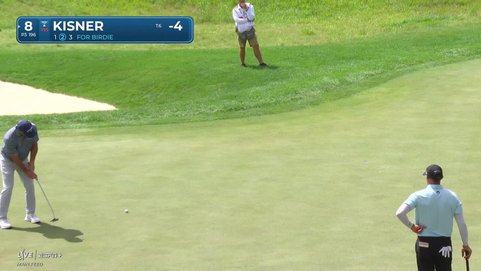 Kevin Kisner | Round 1 | 8th hole | Shot 2 | 2025 3M Open