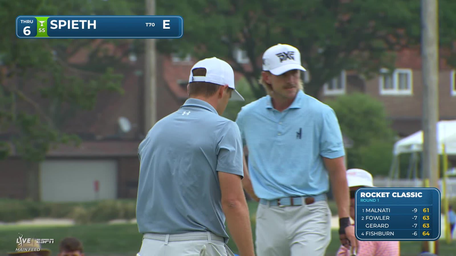 Jordan Spieth | Round 1 | 6th hole | Shot 4 | 2026 Rocket Classic