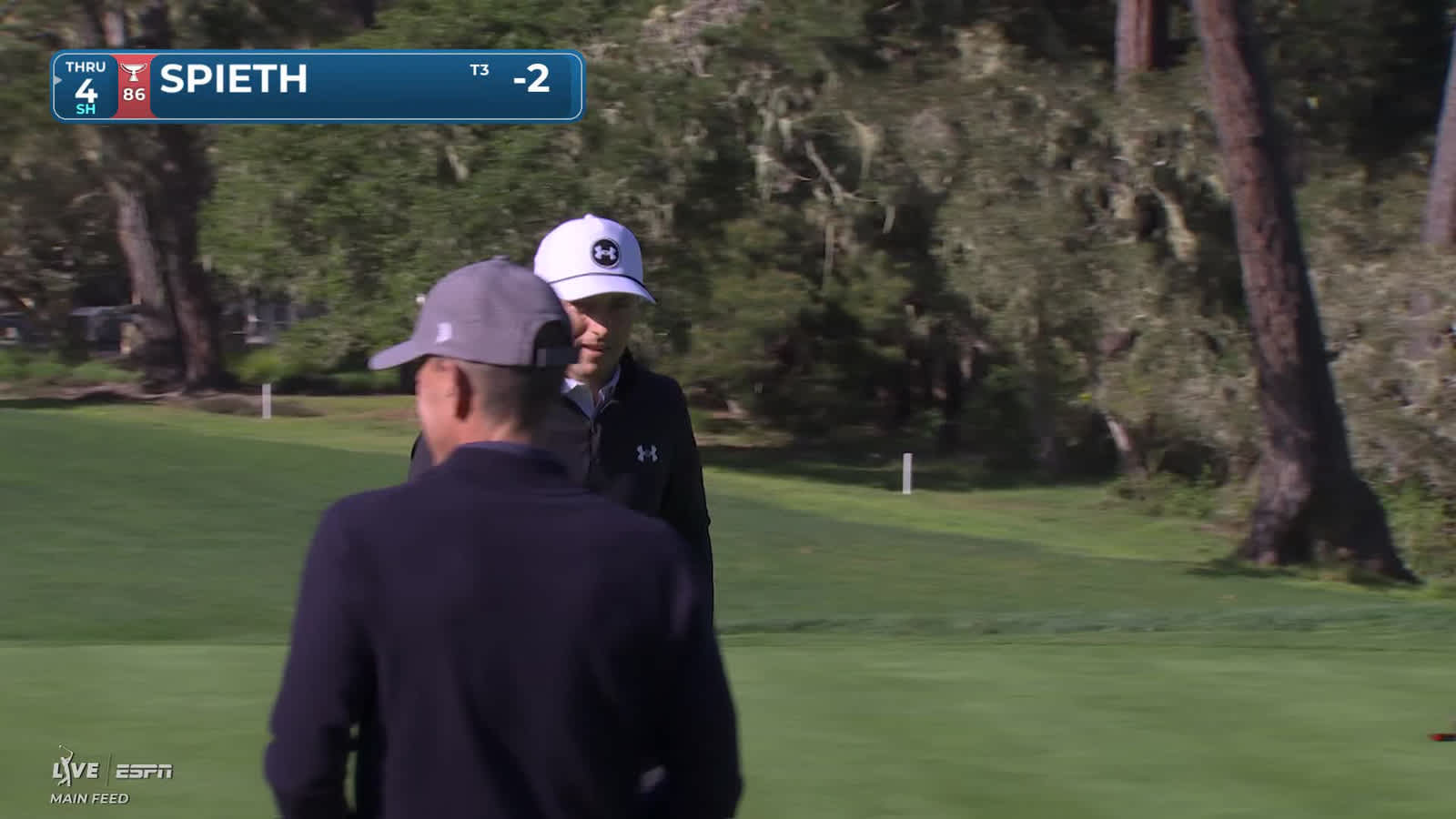 Jordan Spieth | Round 1 | 13th hole | Shot 3 | 2026 AT&T Pebble Beach