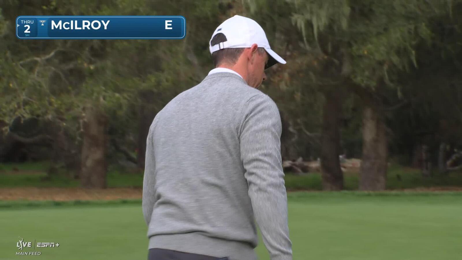 Rory McIlroy | Round 1 | 11th hole | Shot 5 | 2025 AT&T Pebble Beach