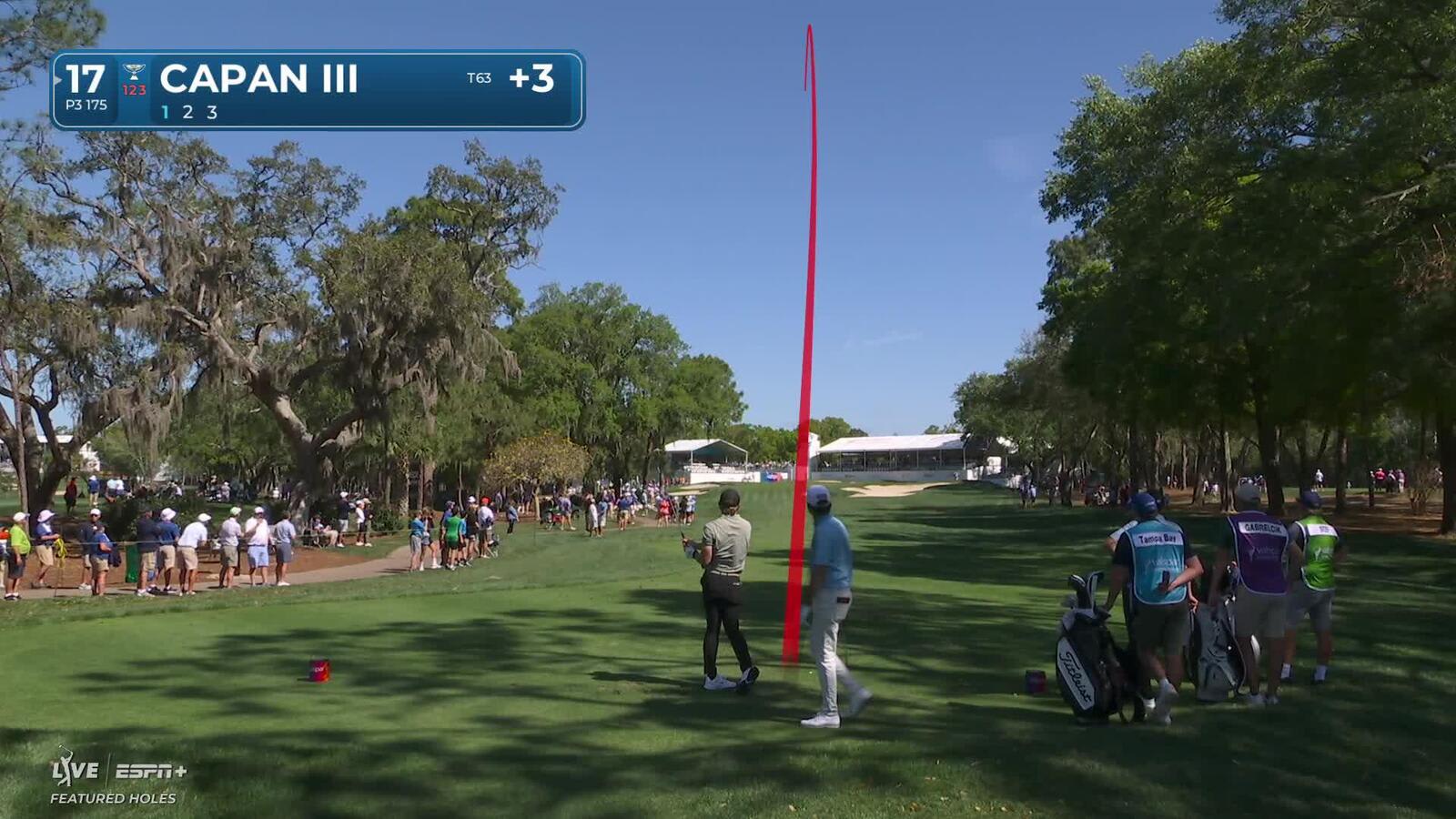 Frankie Capan III | Round 1 | 17th hole | Shot 1 | 2025 Valspar