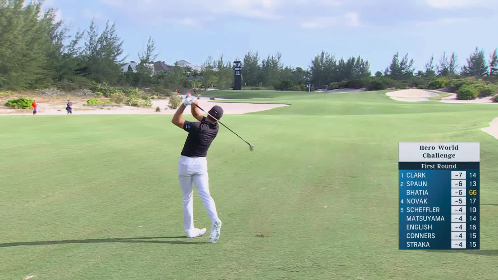 Jordan Spieth | Round 1 | 11th hole | Shot 2 | 2025 Hero World Challenge