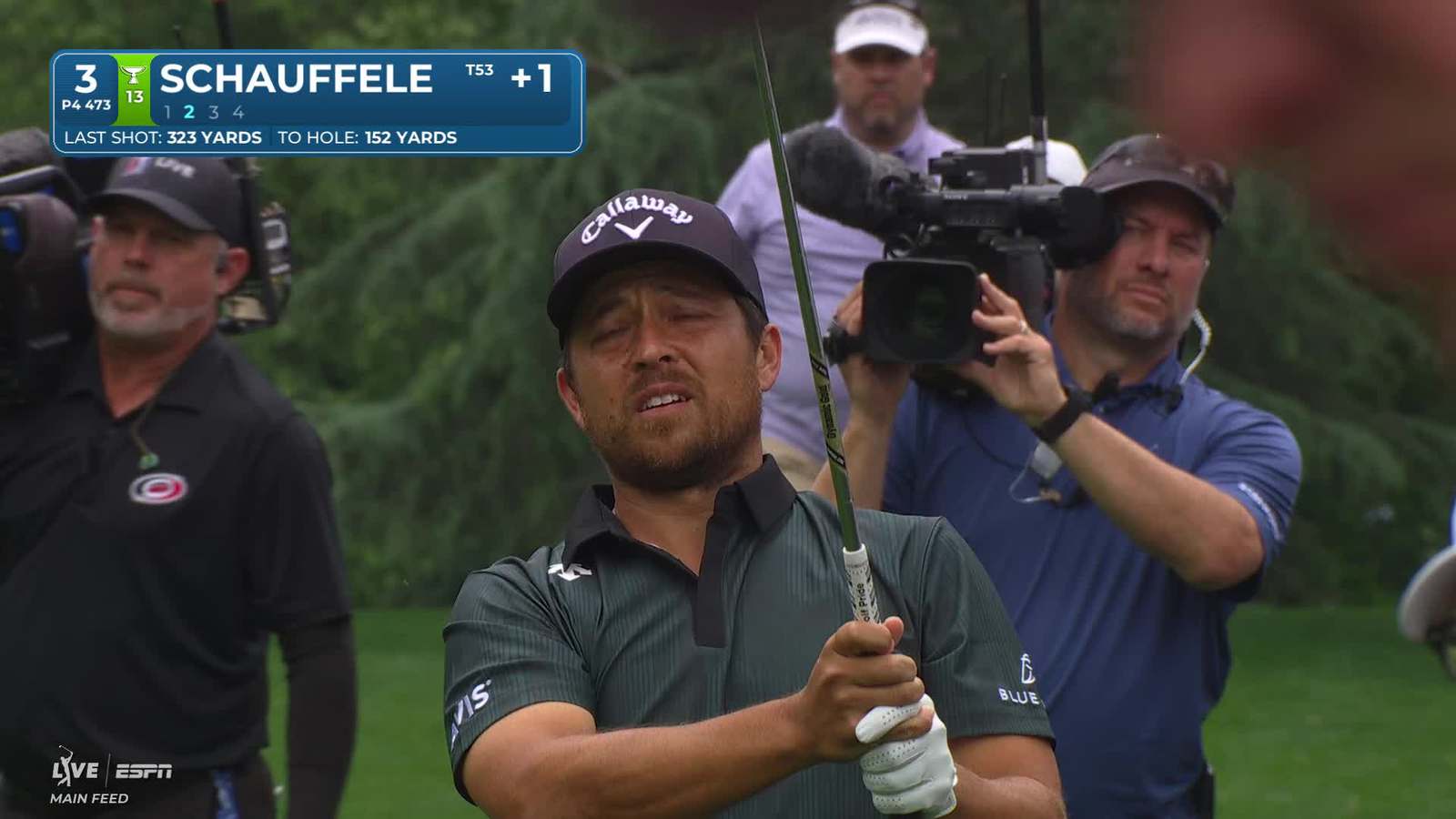 Xander Schauffele | Round 3 | 3rd hole | Shot 2 | 2026 Truist Championship