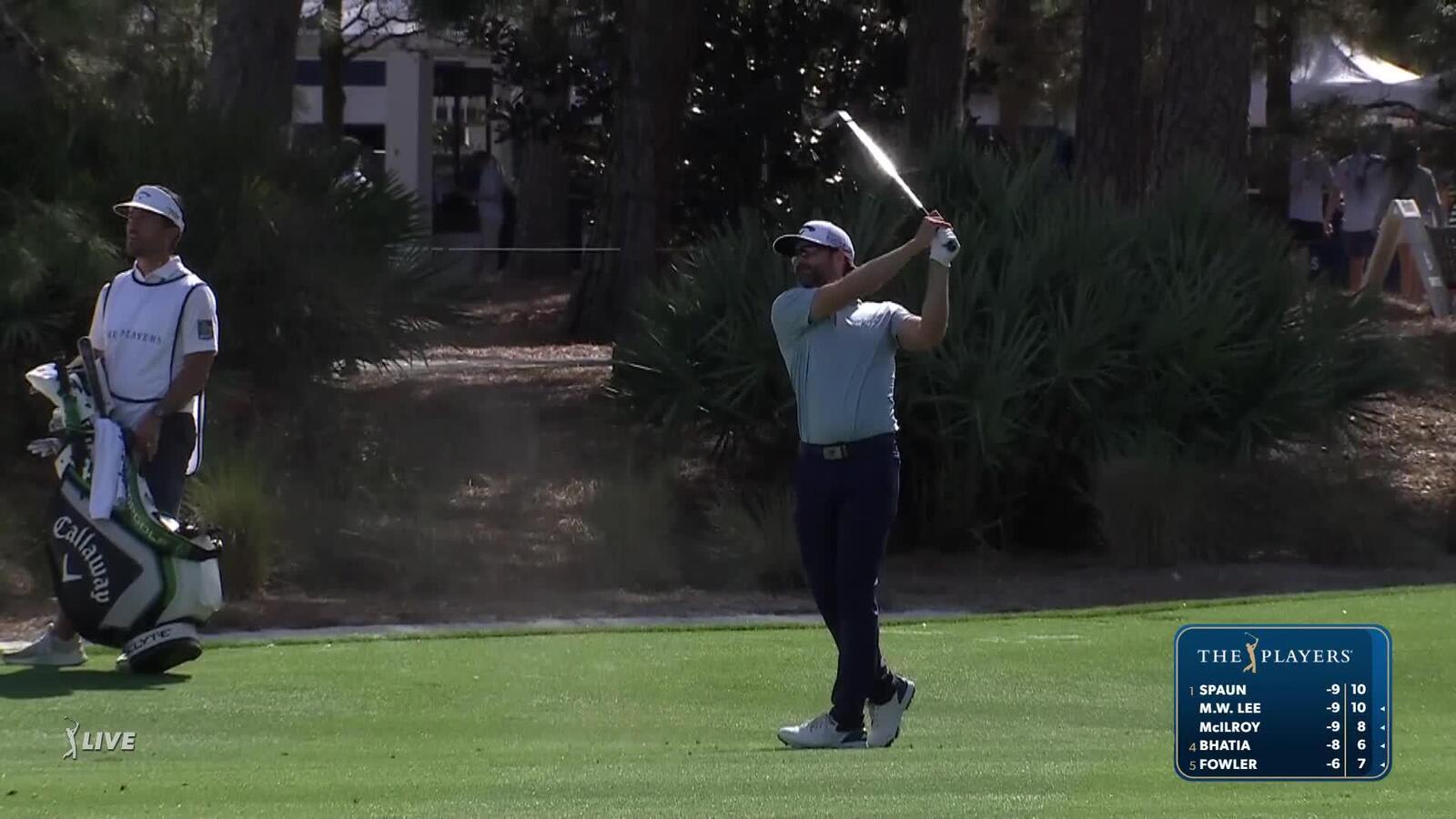 Adam Hadwin | Round 2 | 15th hole | Shot 3 | 2025 THE PLAYERS