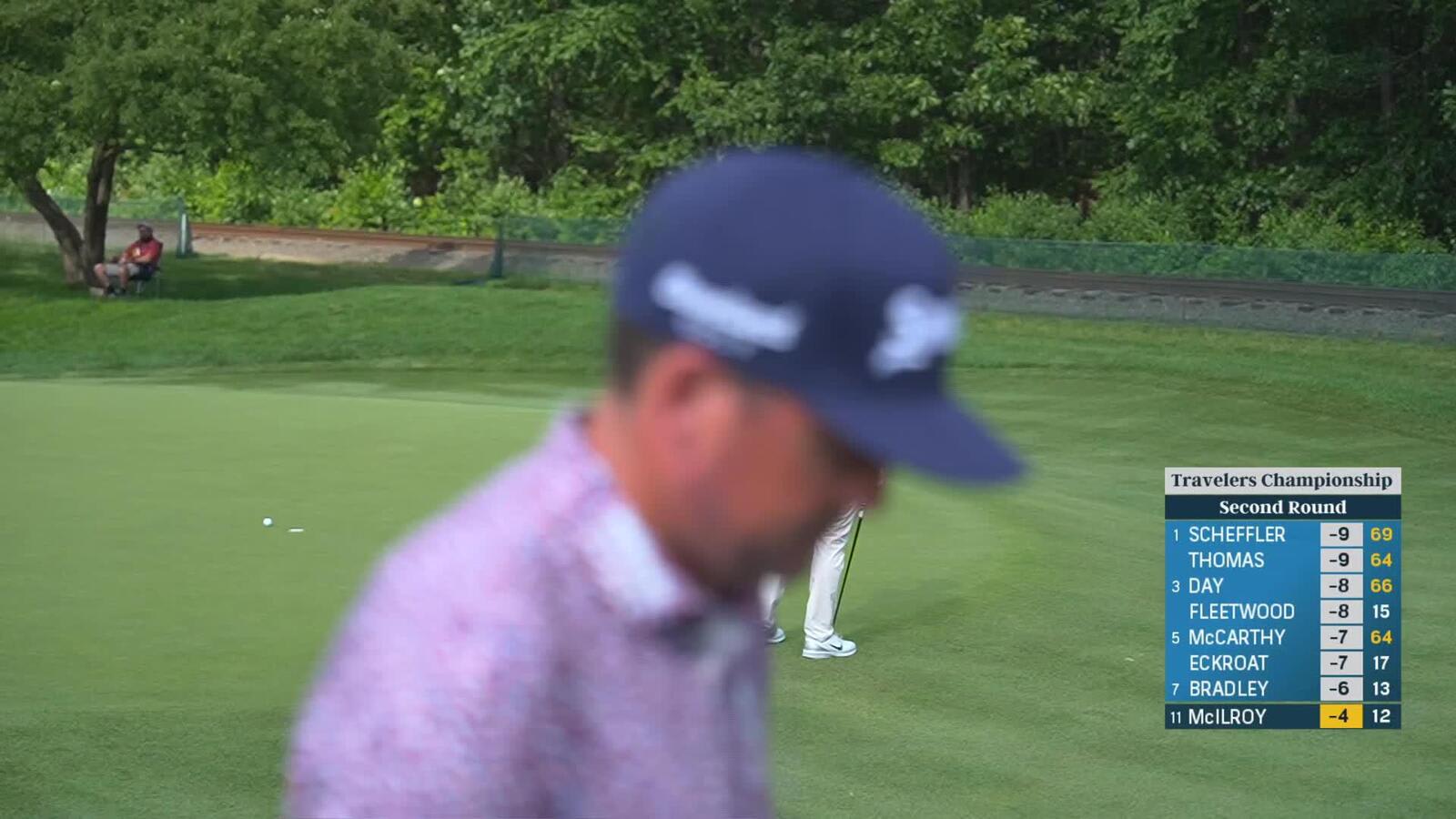 Rory McIlroy | Round 2 | 13th hole | Shot 4 | 2025 Travelers