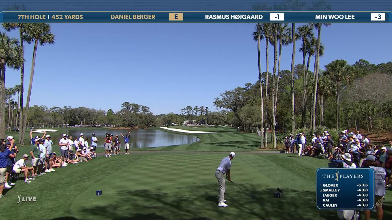Daniel Berger | Round 1 | 7th hole | Shot 1 | 2025 THE PLAYERS