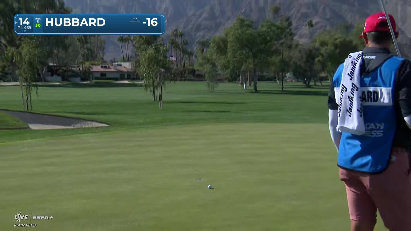Mark Hubbard | Round 3 | 14th hole | Shot 3 | 2025 The American Express